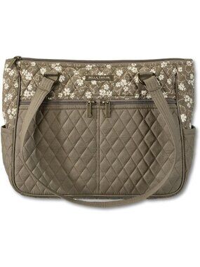 Quilted Everyday Tote Bag for Women | Stylish Shoulder Bag with Pockets